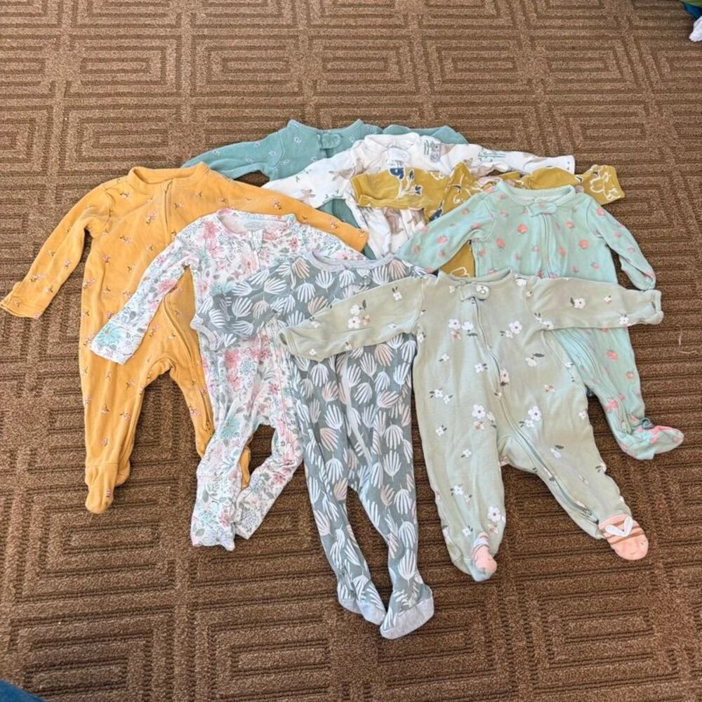 15-Piece Baby Girl 3 + 3-6 Month Bundle